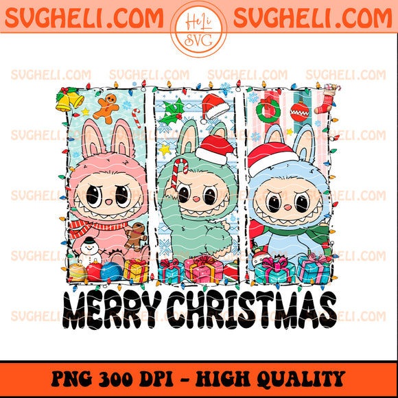 Labooboo Christmas Png Labubu Christmas Png