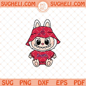 Labubu Atlanta Braves Svg Labubu MLB Baseball Svg MLB Svg Png Dxf Eps Files