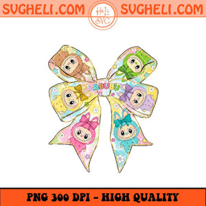 Labubu Bow Png Labubu Bow Tie Cute Dolls Png Labubu Png Sublimation Files