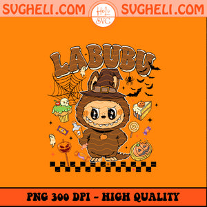 Labubu Brown Witch Png Labubu Halloween Png Labubu Png