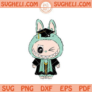 Labubu Class Of 2025 Svg Labubu Graduate Svg Cute Labubu Svg Png Dxf Eps