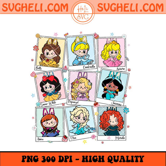 Labubu Disney Baby Princess Png Labubu Disney Png Sublimation Files