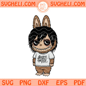 Labubu Emo Pierce the veil Labubu Svg Funny Labubu Svg Png Dxf Eps Files