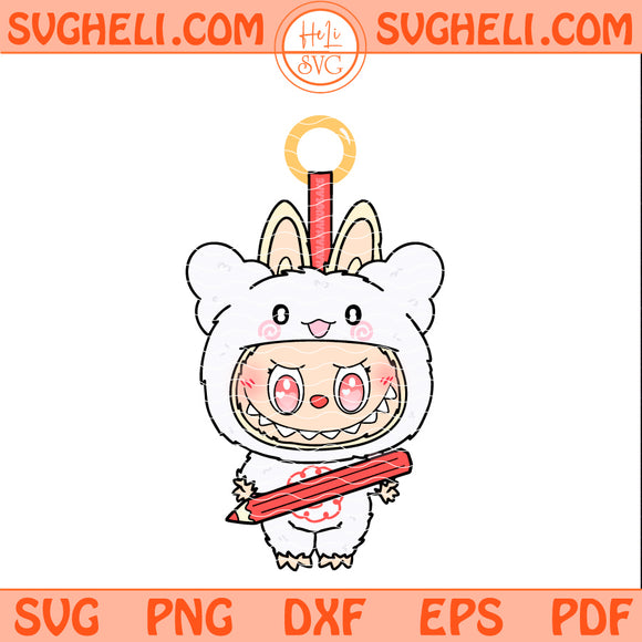 Labubu Hanamaruobake Svg Cute Labubu Svg Funny Labubu Svg Png Dxf Eps Pdf Files