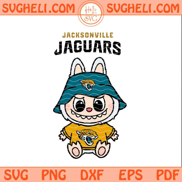 Labubu Jacksonville Jaguars Football Svg Labubu Football Svg Png Dxf Eps Pdf Files