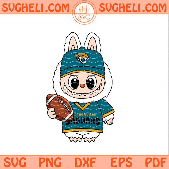 Labubu Jacksonville Jaguars NFL Svg Labubu Jaguars NFL Svg Png Dxf Eps Pdf Files