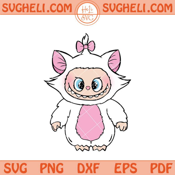 Labubu Marie Aristocats Svg Marie Cat Labubu Svg Labubu Svg Png Dxf Eps