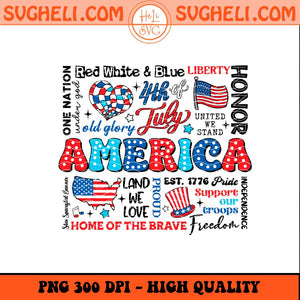 1776 America Png America Coquette Bow Png Land of The Free Png Sublimation Files
