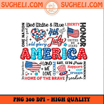 1776 America Png America Coquette Bow Png Land of The Free Png Sublimation Files