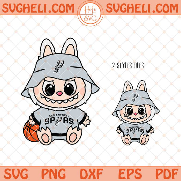 Labubu San Antonio Basketball Svg San Antonio Svg Png Dxf Eps Files