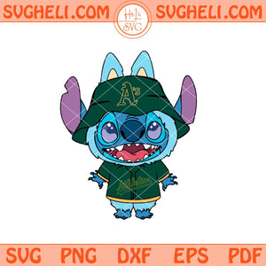 Labubu Stitch Oakland Athletics Svg Labubu Athletics MLB Svg Png Dxf Eps Files