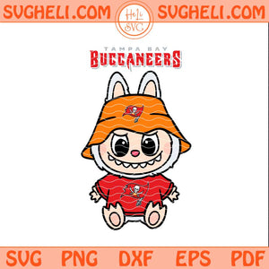 Labubu Tampa Bay Buccaneers Football Svg Labubu Football Svg Png Dxf Eps Pdf Files