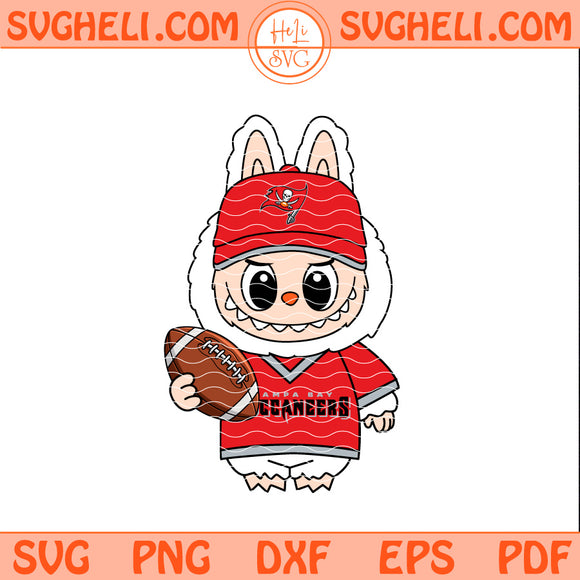 Labubu Tampa Bay Buccaneers NFL Svg Buccaneers NFL Svg Png Dxf Eps Pdf Files