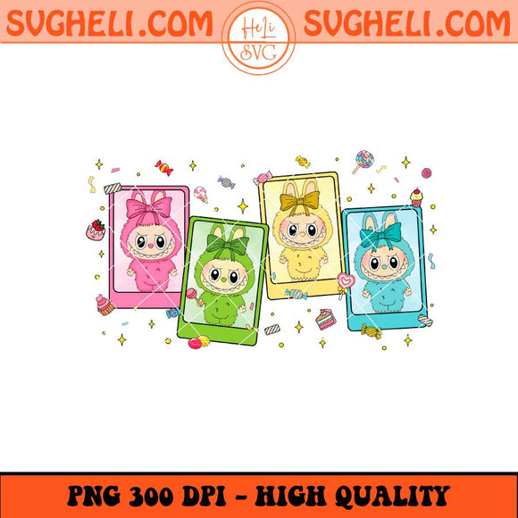 Labubu Tarot Card Png The Monsters Labubu Png Labubu Png Sublimation Files
