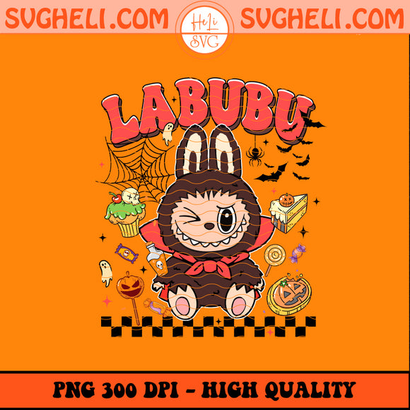 Labubu Vampire Spooky Png Labubu Halloween Png Labubu Png