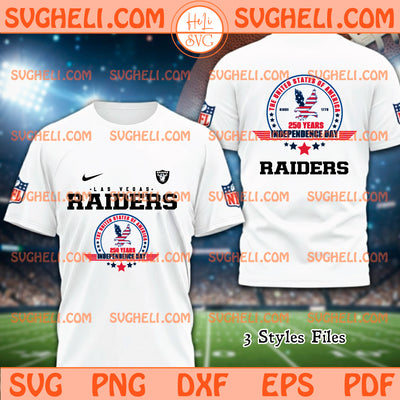 Las Vegas Raiders USA 250th Anniversary Svg Raiders NFL Svg