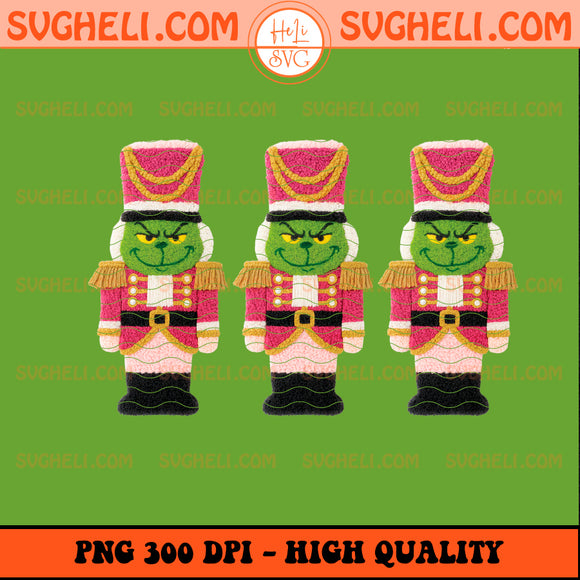 Latch Hook Yarn Crochet Christmas Nutcracker Grinch Png