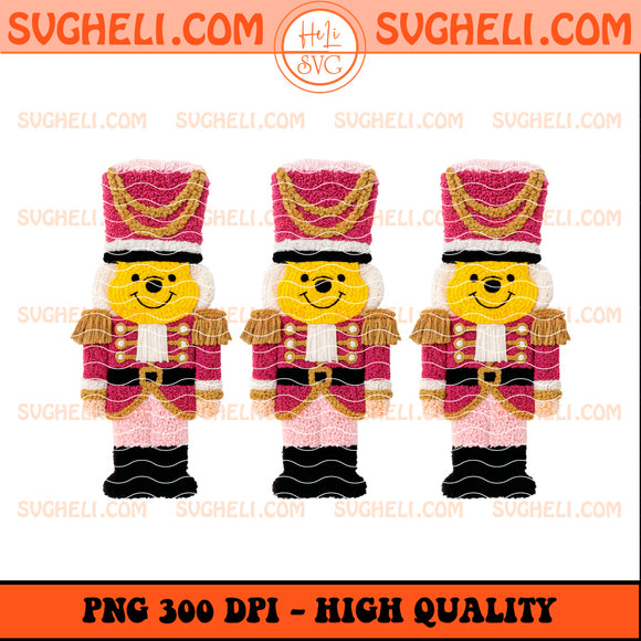 Latch Hook Yarn Crochet Christmas Nutcracker Pooh Png