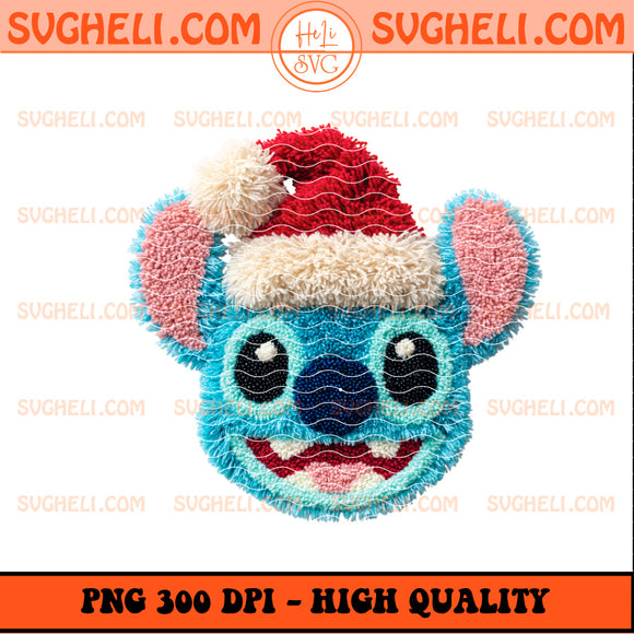 Latch Hook Yarn Crochet Christmas Stitch Character Face Png