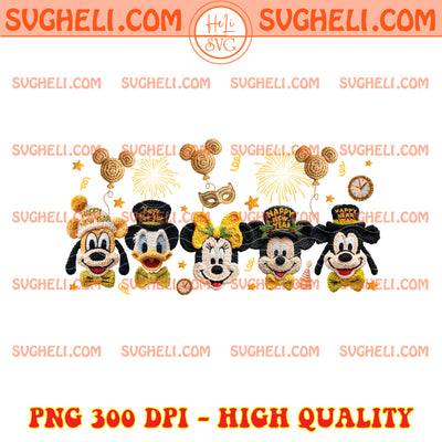 Latch Hook Yarn Crochet Happy New Year 2026 Png