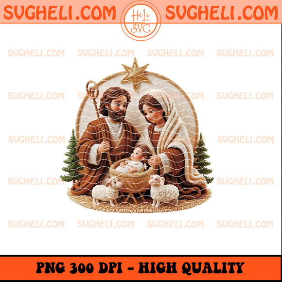 Latch Hook Yarn Crochet Jesus Christmas Png Christian Png
