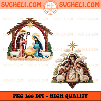 Latch Hook Yarn Crochet Jesus Christmas Png