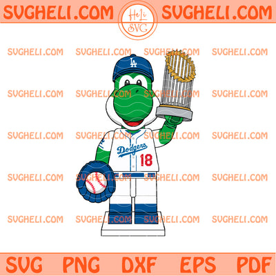 Lego Yoshi Dodgers World Series 2026 Svg Yoshi Dodgers Svg