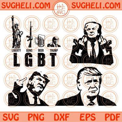 Liberty Guns Beer Trump Svg Trump 2024 Svg Support Trump Svg Png Dxf Eps Files