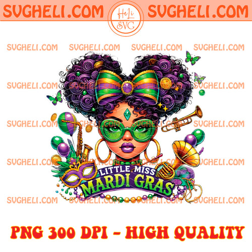 Little Mis Mardi Gras Png Mardi Gras Afro Girl Png