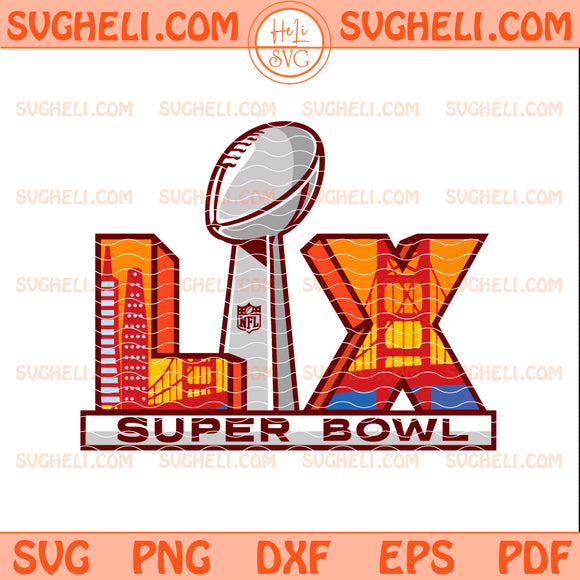 Logo Super Bowl LX 2026 Svg Super Bowl LX Svg