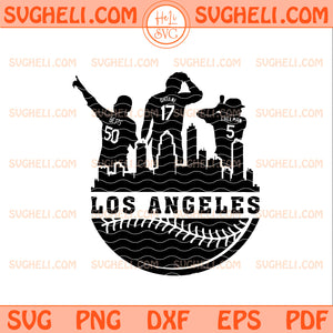 Los Angeles Baseball Championship 2025 Svg LA Dodgers Svg