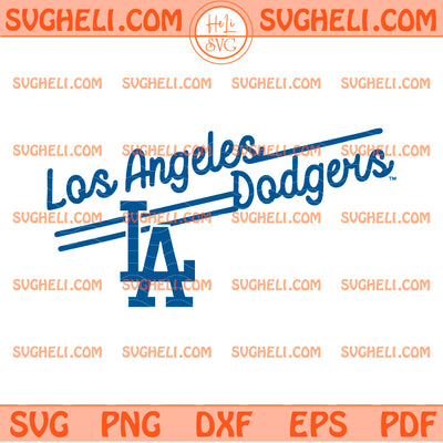 Los Angeles Dodgers Baseball 2026 Svg LA Dodgers Svg