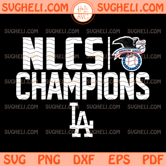 Los Angeles Dodgers Champions 2025 Svg NLCS 2025 Svg