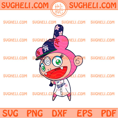 Los Angeles Dodgers Takashi Murakami Svg LA Dodgers Svg