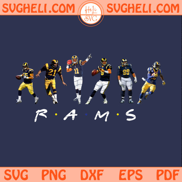 Los Angeles Rams Friends NFL Png Football Players Png