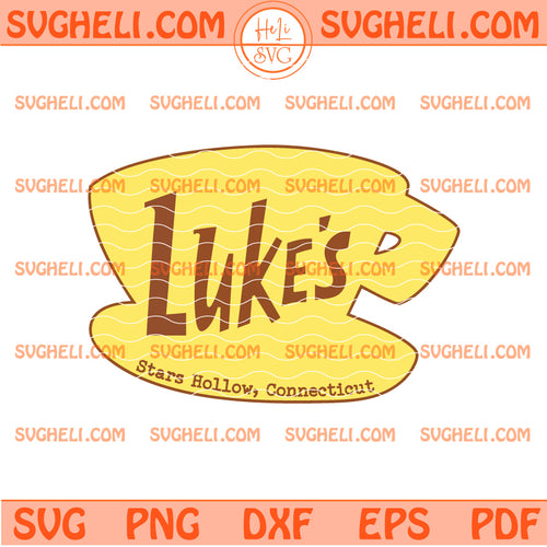 Luke’s Coffee Shop Svg Gilmore Girls Svg Coffee Shop Svg