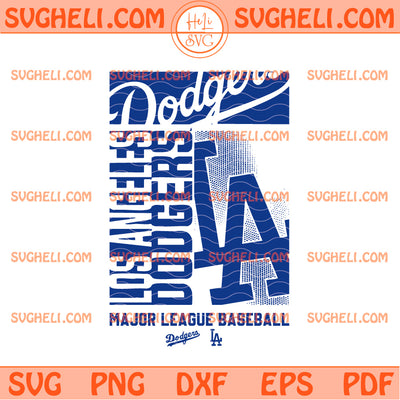 MLB Team Los Angeles Dodgers Play Svg LA Dodgers Svg