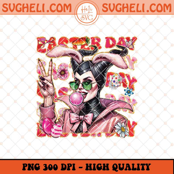 Maleficent Easter With Sunglasses Png Maleficent Bunny Png Sublimation Files