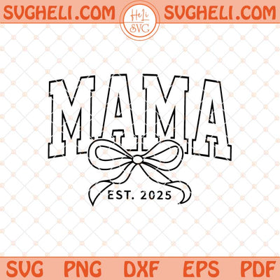 Mama Coquette Svg Coquette Bow Svg Family Vacation Svg Png Dxf Eps Files