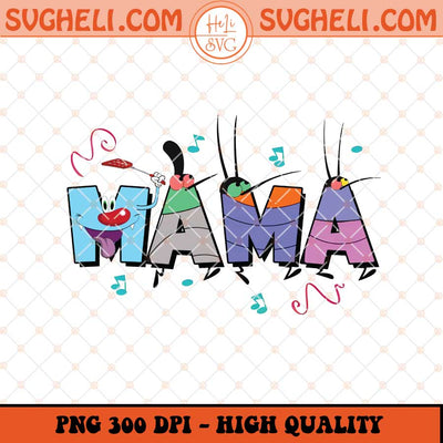 Mama Oggy And The Cockroaches Png Mama Oggy Png Sublimation Files