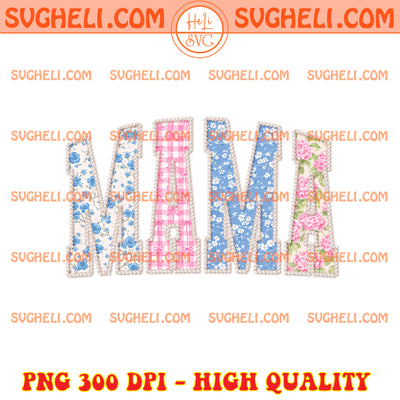 Mama Pearls Png Easter Mama Png Floral Christian Pearls Png