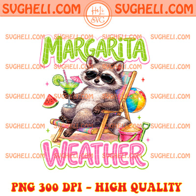 Margarita Weather Raccoon Summer Time Png Raccoon Summer Png