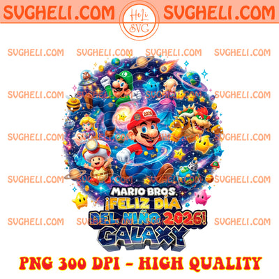 Mario Bros Dia Del Niño 2026 Galaxy Png Mario Bros Png