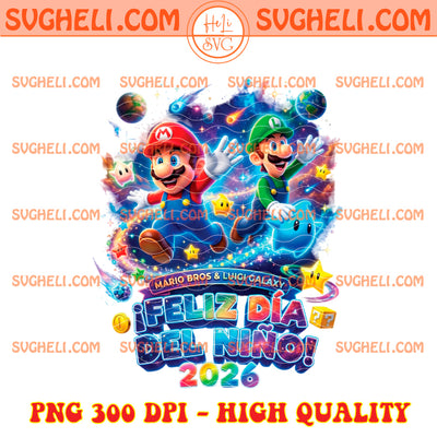 Mario Bros and Luigi Galaxy Movie Png Super Mario Bros Png