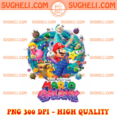 Mario and Friends Galaxy Cartoon Png Mario Galaxy Movie Png