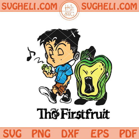 Mark Lee The Firstfruit Svg Boy Eating Apple With Angry Fruit Svg Png Dxf Eps Files