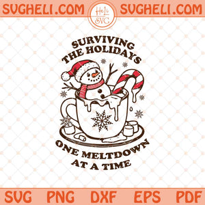 Melting Snowman Svg Holiday Meltdown Snowman Svg Png Dxf Eps Files