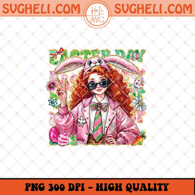 Merida Easter With Sunglasses Png Merida Bunny Png Sublimation Files