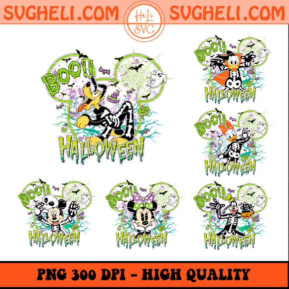 Mickey And Friends Halloween Png Bundle Disney Halloween Png