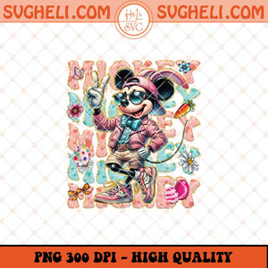 Mickey Easter With Sunglasses Png Mickey Bunny Png Sublimation Files